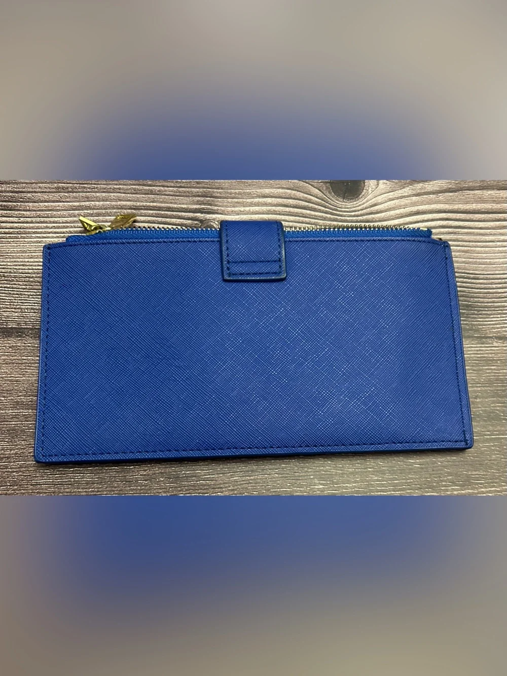 Source Unknown Blue Snap & Zip Women's Wallet